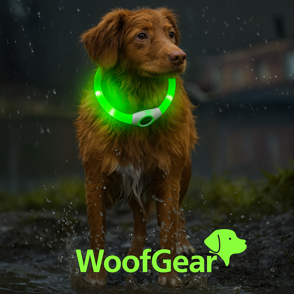 LumiGuard™ LED Waterproof Dog Collar