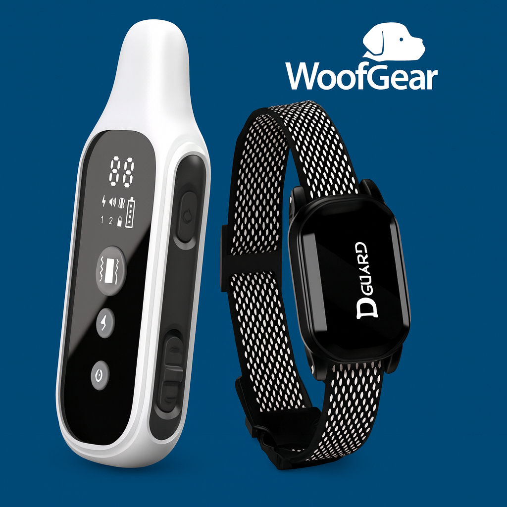 Smart 800m Dog Training Collar – Waterproof, Rechargeable & LCD Remote for All Breeds