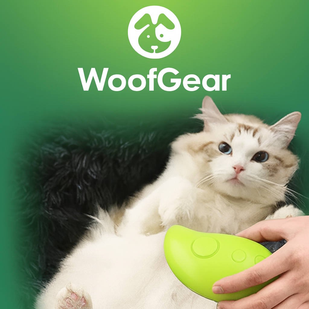 PurrMist™ Electric Cat Grooming Brush – Soothing Silicone Comb with Cool Mist