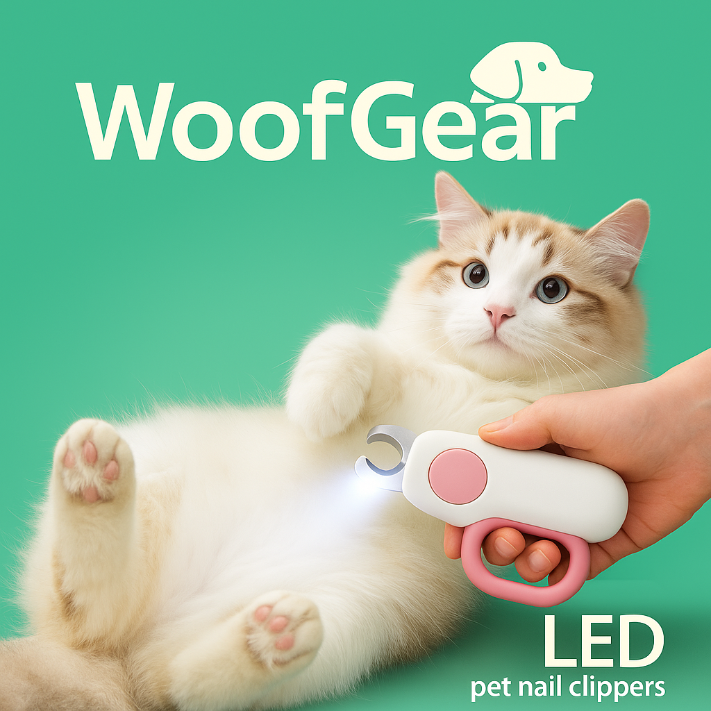 PawGlow™ LED Nail Clipper – Safe, Precise & Stress-Free Grooming