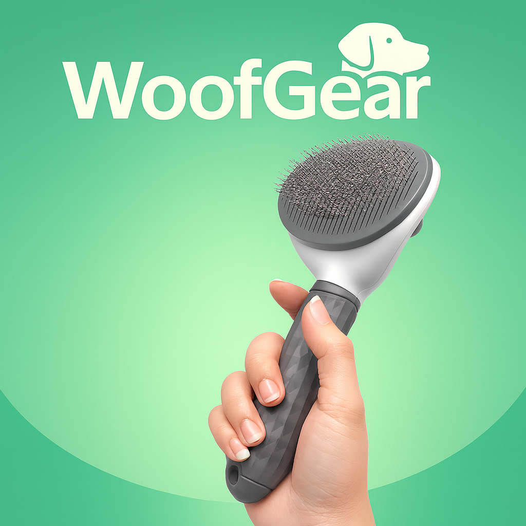 FurSweep™ Self-Cleaning Pet Brush – Dematting & Shedding Tool for Cats & Dogs