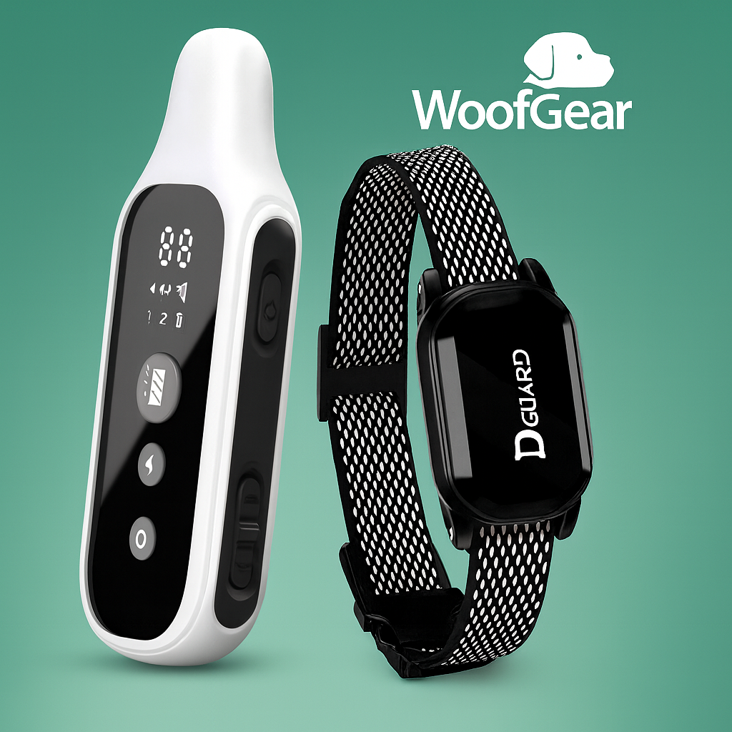 Smart 800m Dog Training Collar – Waterproof, Rechargeable & LCD Remote for All Breeds