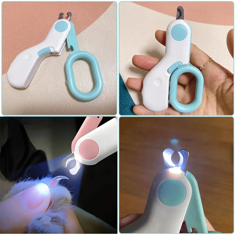 PawGlow™ LED Nail Clipper – Safe, Precise & Stress-Free Grooming