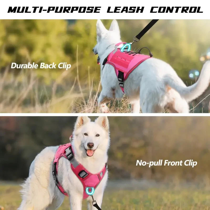 WoofGear Tactical No-Pull Dog Harness