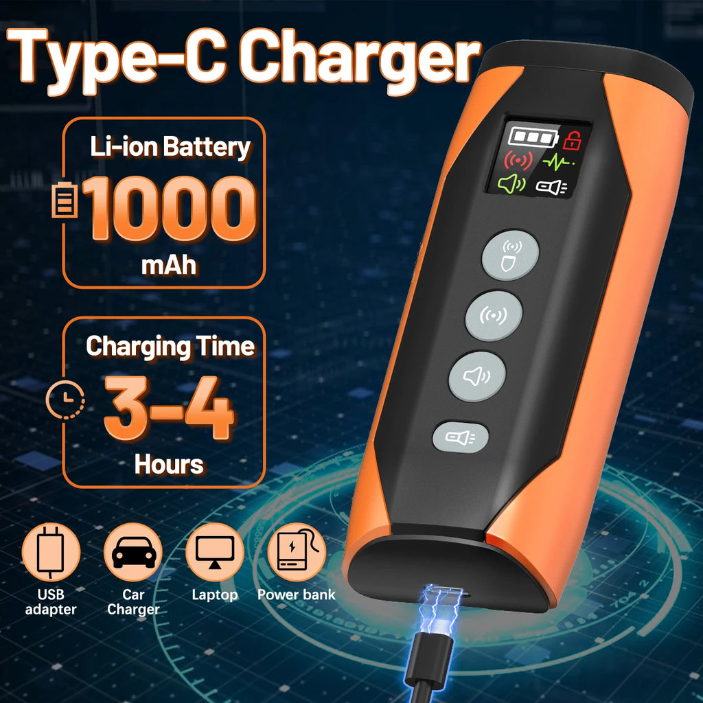 WoofGear™ 4-in-1 Ultrasonic Dog Repeller – Safe Training & Bark Control with Flashlight