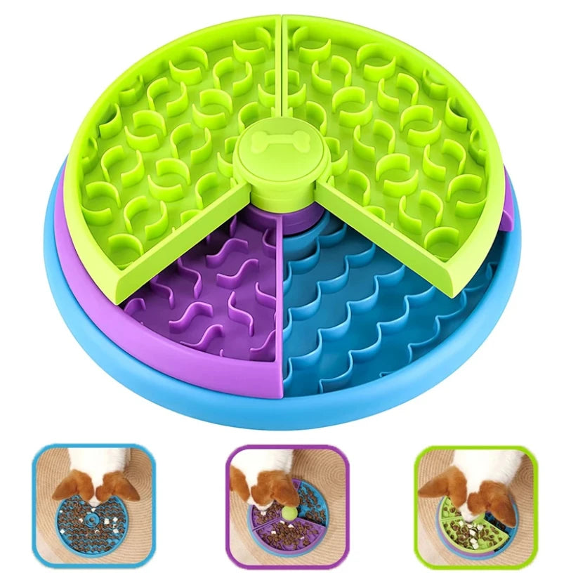 WoofGear™ MindFeast Slow Puzzle Feeder