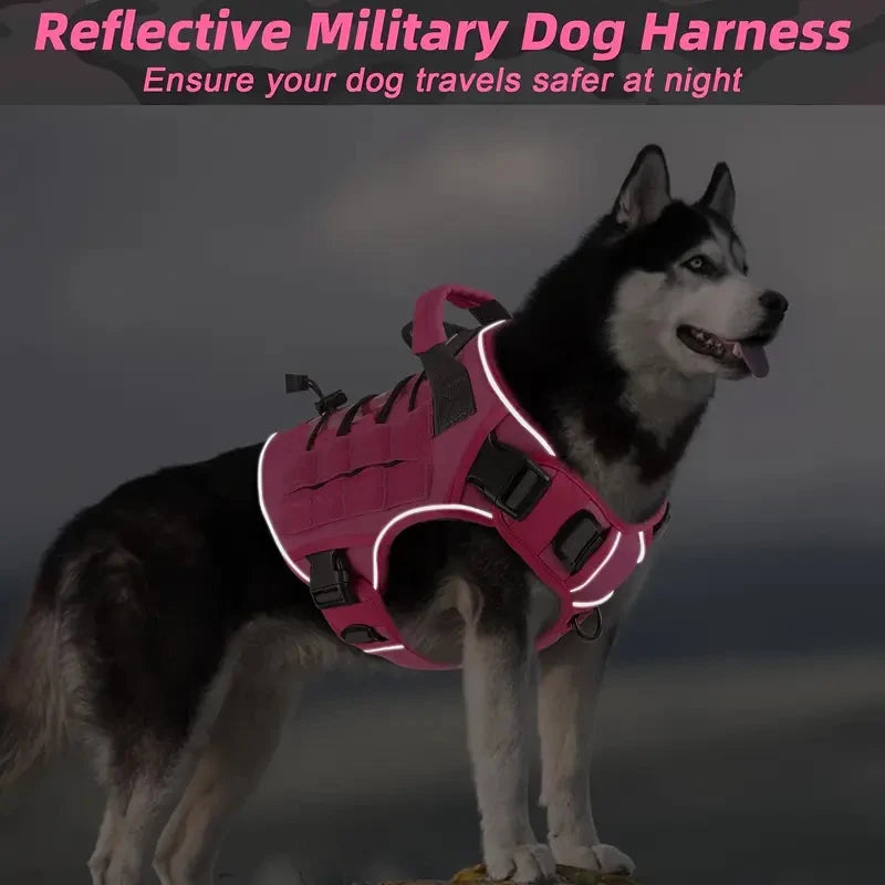 WoofGear Tactical No-Pull Dog Harness