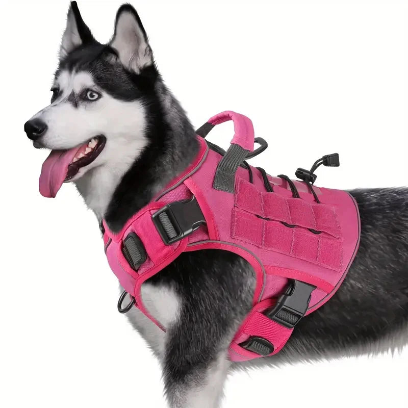WoofGear Tactical No-Pull Dog Harness
