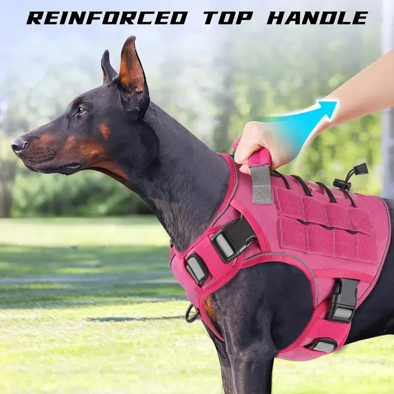WoofGear Tactical No-Pull Dog Harness