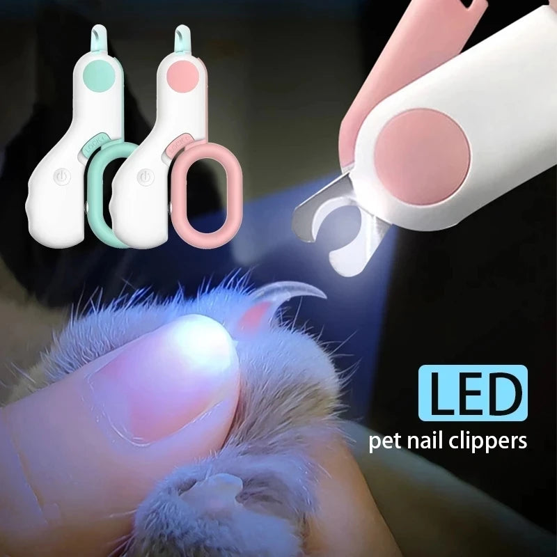 PawGlow™ LED Nail Clipper – Safe, Precise & Stress-Free Grooming